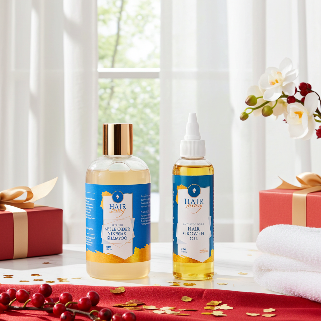 Anti- Itch Shampoo and Anti Itch Hair Growth Oil Wash Set