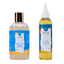 Load image into Gallery viewer, Anti- Itch Shampoo and Anti Itch Hair Growth Oil Wash Set - Hair Luxury Company
