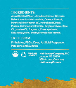 Intense Hydration Leave In Conditioner Infused with Hydrolyzed Rice Protein - Hair Luxury Company