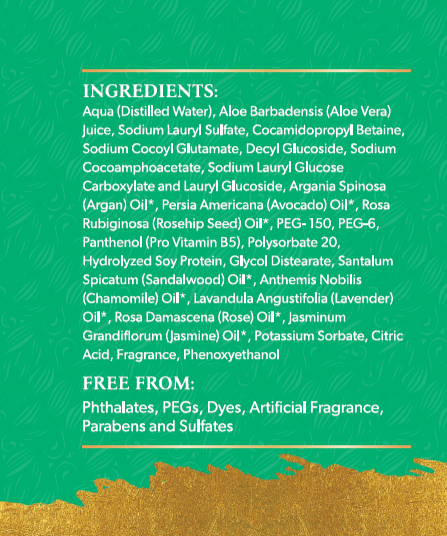 Moisturizing Shampoo infused w/ avocado and aloe Vera - Hair Luxury Company