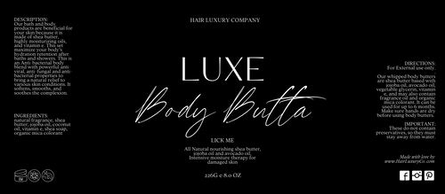 LUXE Body Butta - Hair Luxury Company