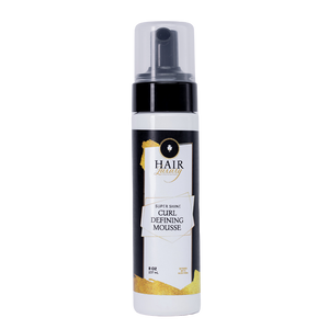 Super Shine Curl Mousse infused with Aloe Vera
