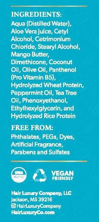 Intense Hydration Conditioner Infused with Hydrolyzed Rice Protein - Hair Luxury Company