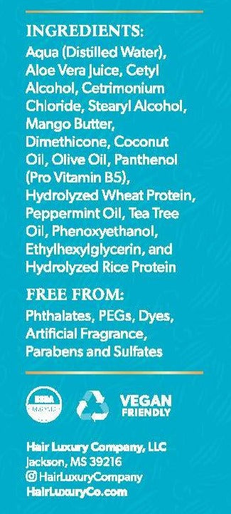 Intense Hydration Conditioner Infused with Hydrolyzed Rice Protein - Hair Luxury Company