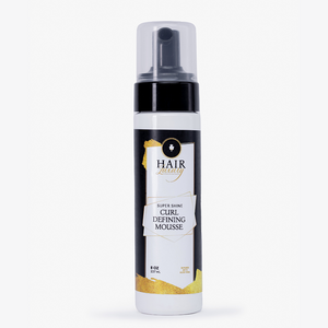 Super Shine Curl Mousse infused with Aloe Vera